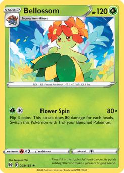Bellossom 3/159 — Crown Zenith