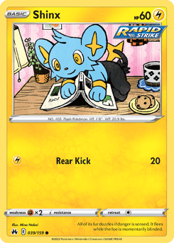 Shinx 39/159 — Crown Zenith
