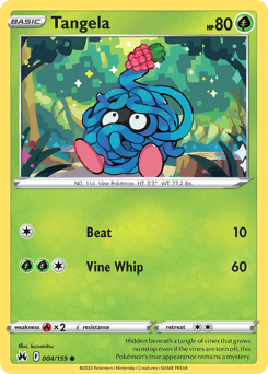 Tangela 4/159 — Crown Zenith