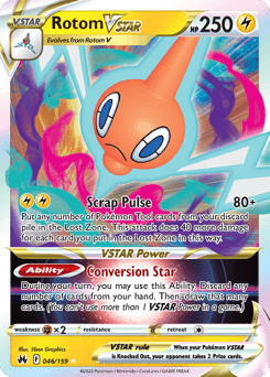 Rotom VSTAR 46/159 — Crown Zenith
