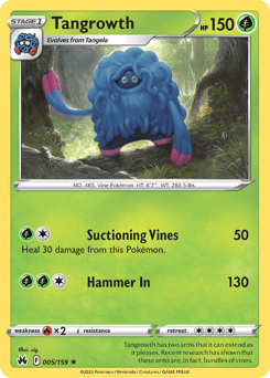 Tangrowth 5/159 — Crown Zenith