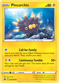 Pincurchin 56/159 — Crown Zenith