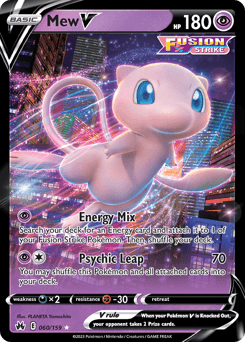 Mew V 60/159 — Crown Zenith