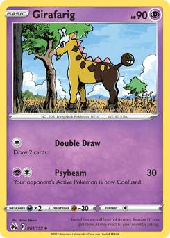 Girafarig 61/159 — Crown Zenith