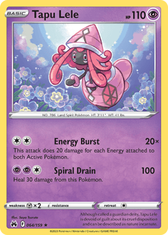 Tapu Lele 64/159 — Crown Zenith