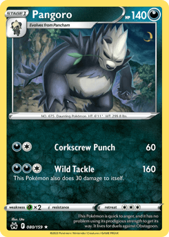 Pangoro 80/159 — Crown Zenith