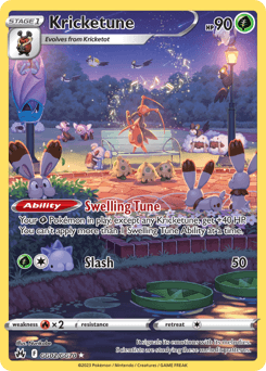 Kricketune Pokémon card