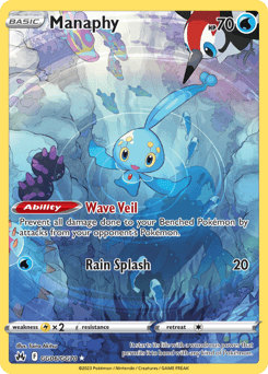 Manaphy Pokémon card