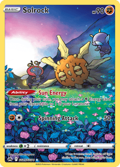 Solrock GG15/70 — Crown Zenith Galarian Gallery