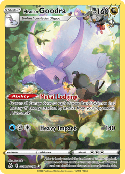 Hisuian Goodra GG21/70 — Crown Zenith Galarian Gallery