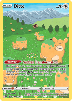 Ditto GG22/70 — Crown Zenith Galarian Gallery