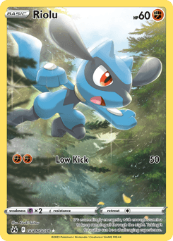 Riolu GG26/70 — Crown Zenith Galarian Gallery