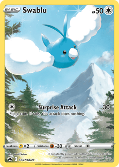Swablu GG27/70 — Crown Zenith Galarian Gallery