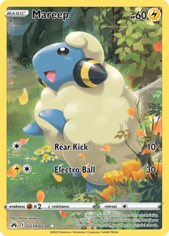 Mareep GG34/70 — Crown Zenith Galarian Gallery