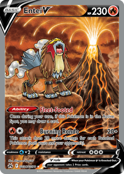 Entei V GG36/70 — Crown Zenith Galarian Gallery