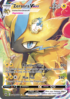 Zeraora VMAX GG42/70 — Crown Zenith Galarian Gallery