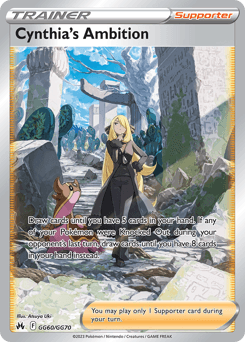 Cynthia's Ambition GG60/70 — Crown Zenith Galarian Gallery