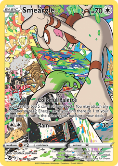 Smeargle TG10/30 — Silver Tempest Trainer Gallery