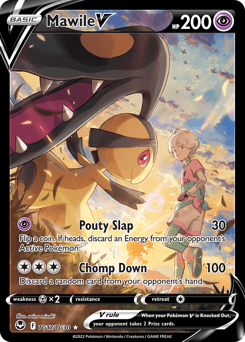 Mawile V TG17/30 — Silver Tempest Trainer Gallery
