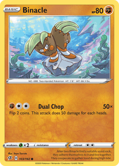 Binacle 103/192 — Rebel Clash