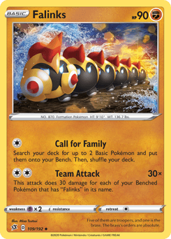 Falinks 109/192 — Rebel Clash