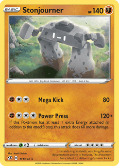 Stonjourner 111/192 — Rebel Clash