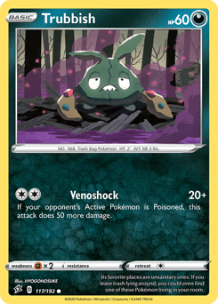 Trubbish 117/192 — Rebel Clash