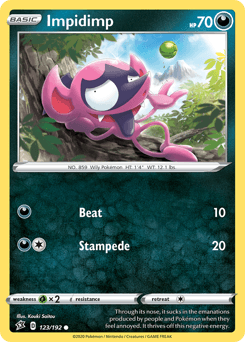 Impidimp 123/192 — Rebel Clash