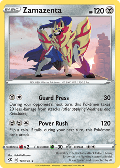 Zamazenta 140/192 — Rebel Clash