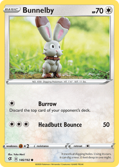 Bunnelby 146/192 — Rebel Clash