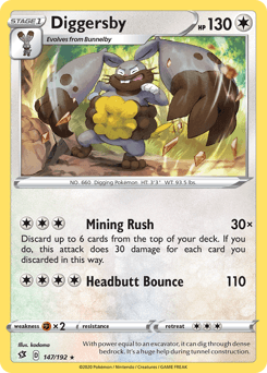 Diggersby 147/192 — Rebel Clash