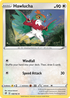 Hawlucha 148/192 — Rebel Clash
