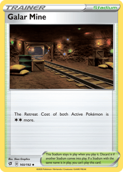 Galar Mine 160/192 — Rebel Clash
