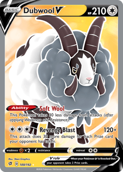 Dubwool V 188/192 — Rebel Clash