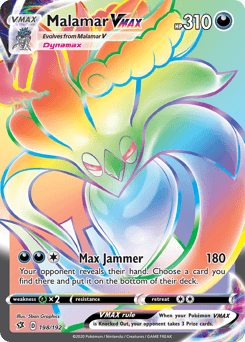 Malamar VMAX 198/192 — Rebel Clash