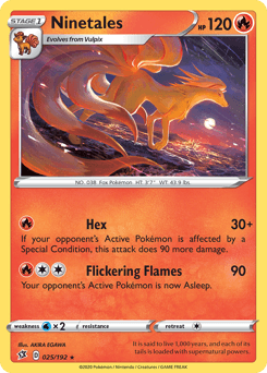 Ninetales 25/192 — Rebel Clash