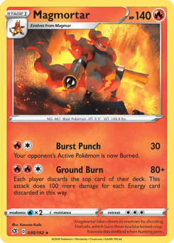 Magmortar 30/192 — Rebel Clash