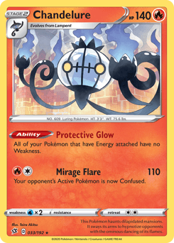 Chandelure 33/192 — Rebel Clash