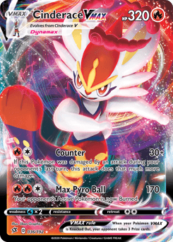 Cinderace VMAX 36/192 — Rebel Clash