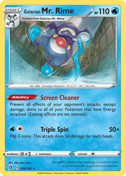 Galarian Mr. Rime 38/192 — Rebel Clash