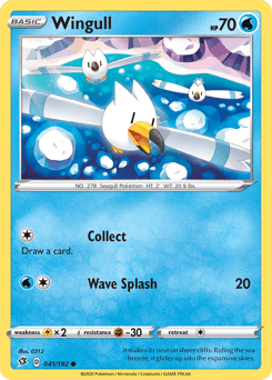 Wingull 41/192 — Rebel Clash