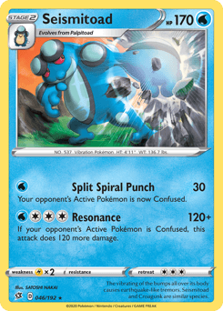 Seismitoad 46/192 — Rebel Clash