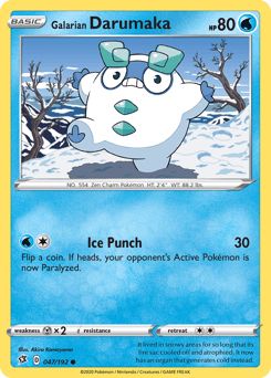 Galarian Darumaka 47/192 — Rebel Clash
