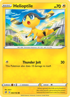 Helioptile 63/192 — Rebel Clash