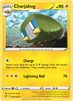 Charjabug 65/192 — Rebel Clash