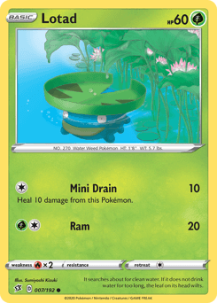 Lotad 7/192 — Rebel Clash
