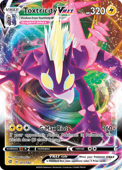 Toxtricity VMAX 71/192 — Rebel Clash