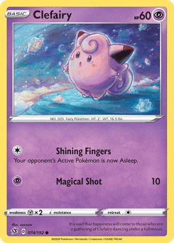 Clefairy 74/192 — Rebel Clash
