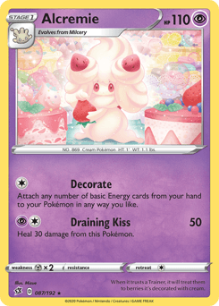 Alcremie 87/192 — Rebel Clash
