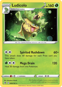 Ludicolo 9/192 — Rebel Clash